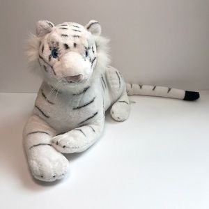 Ringling Bros Barnum Bailey Circus White Bengal Tiger Animal Plush Toy‎